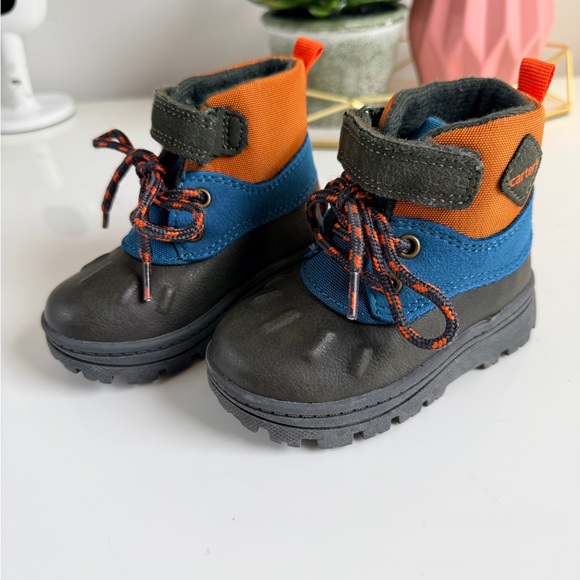 Carter's Other - Carter's Kids' Orange and Blue Rain Boots